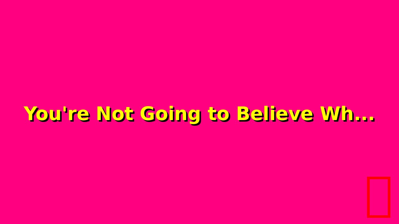 You're Not Going to Believe What’s a workplace story that biggest plot twist in your life! - This...
