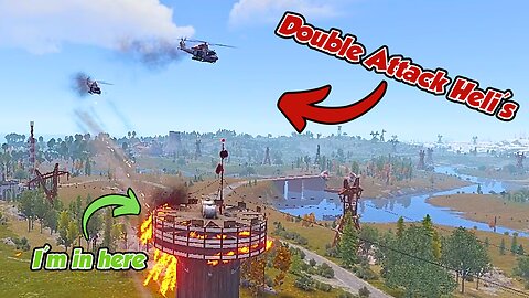 The Most Insane Heli Battle I've Ever Experienced In Rust