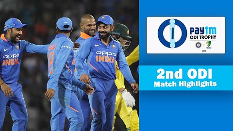 India's 500th ODI Win! A Nail-Biting Thriller vs Australia | 2nd ODI 2019 Highlights