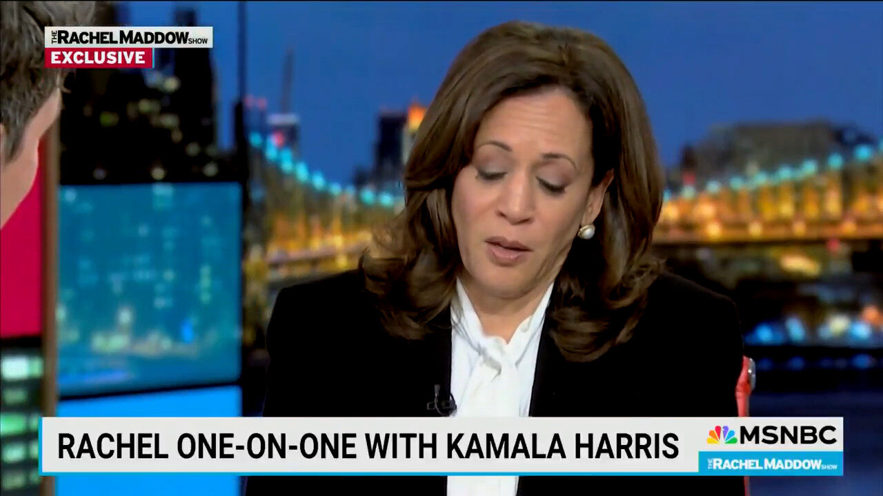 Homophobic Harris: Kamala Tells Rachel Maddow She Rejected Pete Buttigieg For VP Because Hes Gay