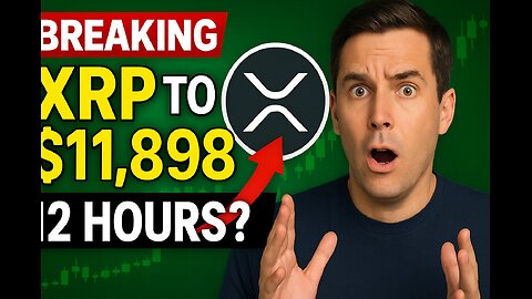 XRP Set to Hit $11,898 in 12 Hours?! Analyst Makes Bold Prediction | XRP Price Update 2025 # news
