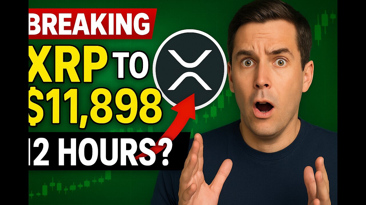 XRP Set to Hit $11,898 in 12 Hours?! Analyst Makes Bold Prediction | XRP Price Update 2025 # news
