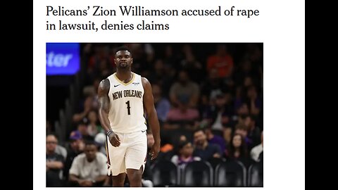 Zion Williamson is why I say what I say!!!!