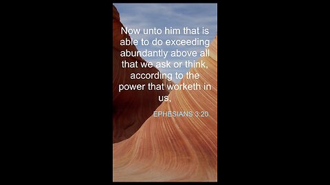Ephesians 3:20