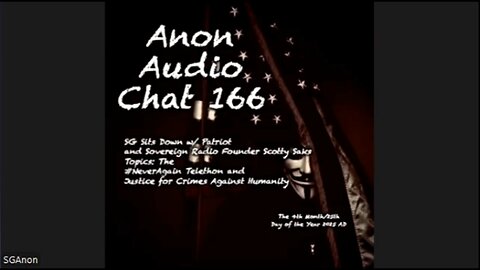 Audio Chat 166 - SG Sits Down w/ Sovereign Radio Founder Scotty Saks - Vaxx Lawsuits and the #NeverAgain Telethon