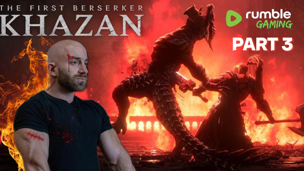 🔵HUGE DAY! I BECAME A PREMIUM CREATOR!🎉 KHAZAN THE FIRST BERSERKER PART 3 #RumbleGaming