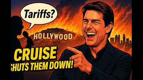 Tom Cruise SHUTS Woke Reporter, Hollywood Melts over Trump Tariff Question | MI Press Conference