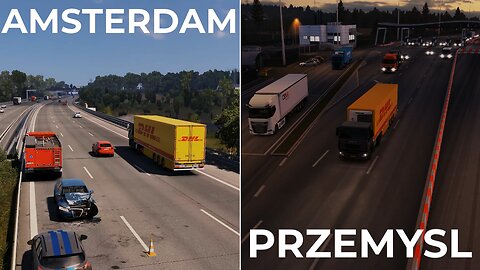 ETS 2 | LONGEST DELIVERY | AMSTERDAM - PRZEMYSL | Euro Truck Simulator 2