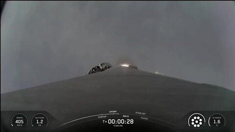 SpaceX Launches 26 Starlink Satellites Through Thick Fog! 🌫️🔥 Falcon 9 Soars from California