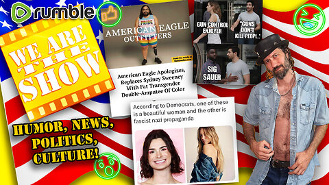 Thurs 7-31 7pm EST Show Has Great Jeans! Plus, All the Latest in News, Culture and Politics!