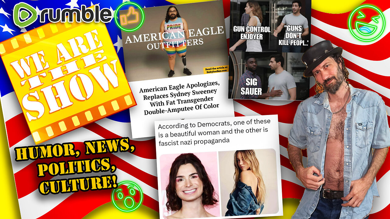 Thurs 7-31 7pm EST Show Has Great Jeans! Plus, All the Latest in News, Culture and Politics!