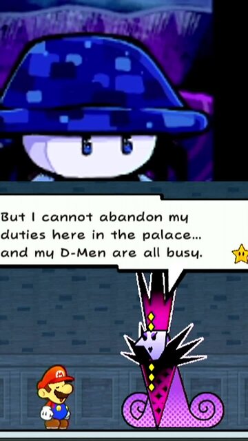 Mario Keeps the "D-Men" Busy