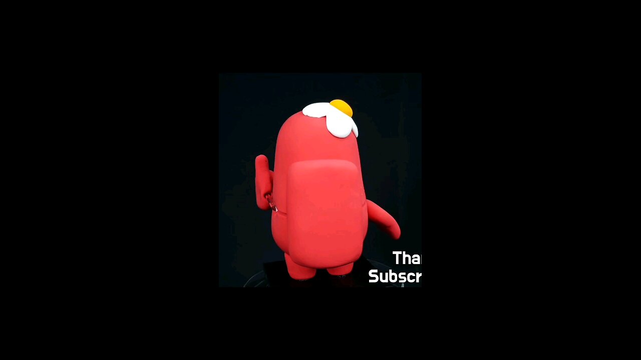 [Fall Guys Season4] Making Fall Guys x Among Us Collab Skin with clay _ Clay Art
