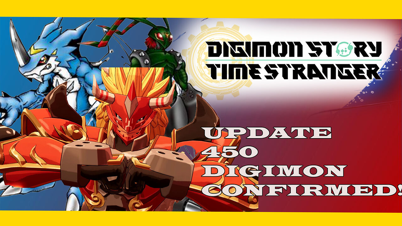 Insane Digimon Story Time Stranger Updates – New Characters, Story & 450+ Digimon!