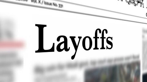 The Grinders Cease Because They Are Few {Job Layoffs}