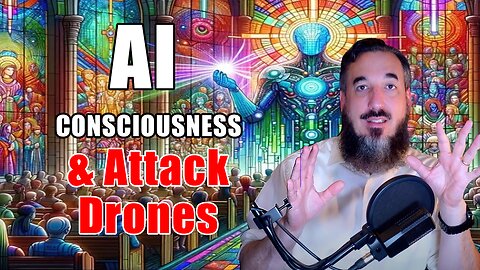 AI Consciousness and Attack Drones