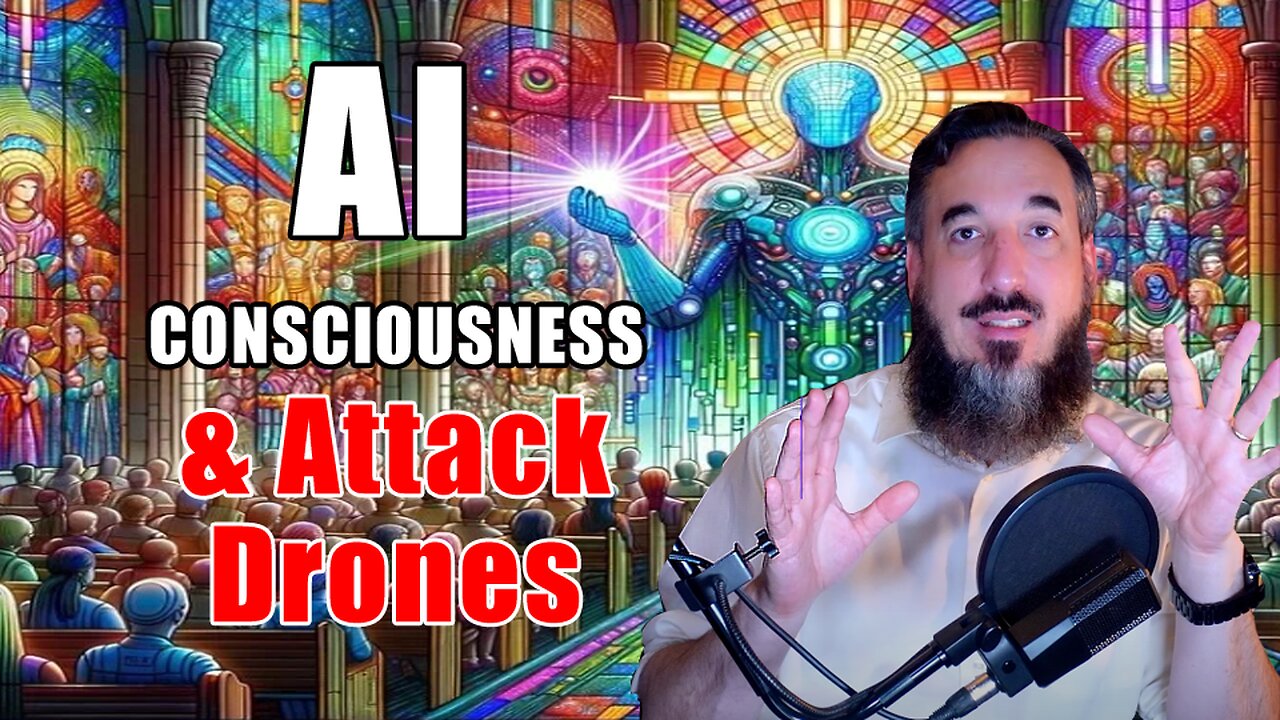 AI Consciousness and Attack Drones