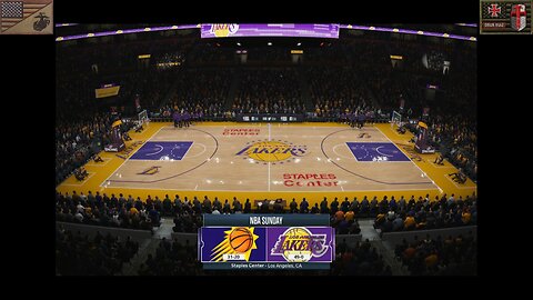 Basket Hoops 2025-2026: Game #50 [Los Angeles Lakers vs. Phoenix Suns]