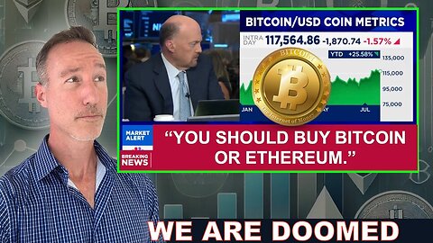 Bad News: Cramer Says Buy Bitcoin & Eth. Never Give Up: EOS & Banks. Trump Kills IRS.