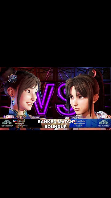 Kuya Kalbo SF6 Ranked Roundup. Chun Li Master Rank [Hori Fight Stick]