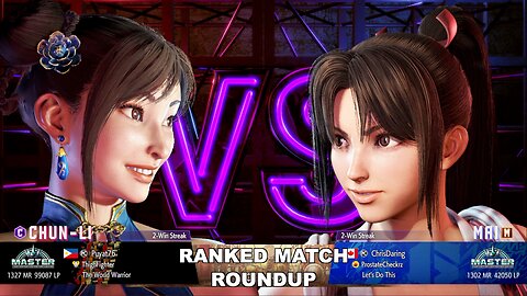 Kuya Kalbo SF6 Ranked Roundup. Chun Li Master Rank [Hori Fight Stick]