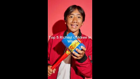 Top 5 Richest Kids in the World 2025 – You Won’t Believe #1! 💰👑#
