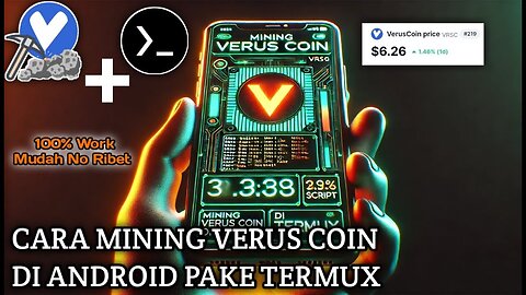 How to Mine VerusCoin (VRSC) on Android Using Termux | Easy Crypto Mining Tutorial 2025