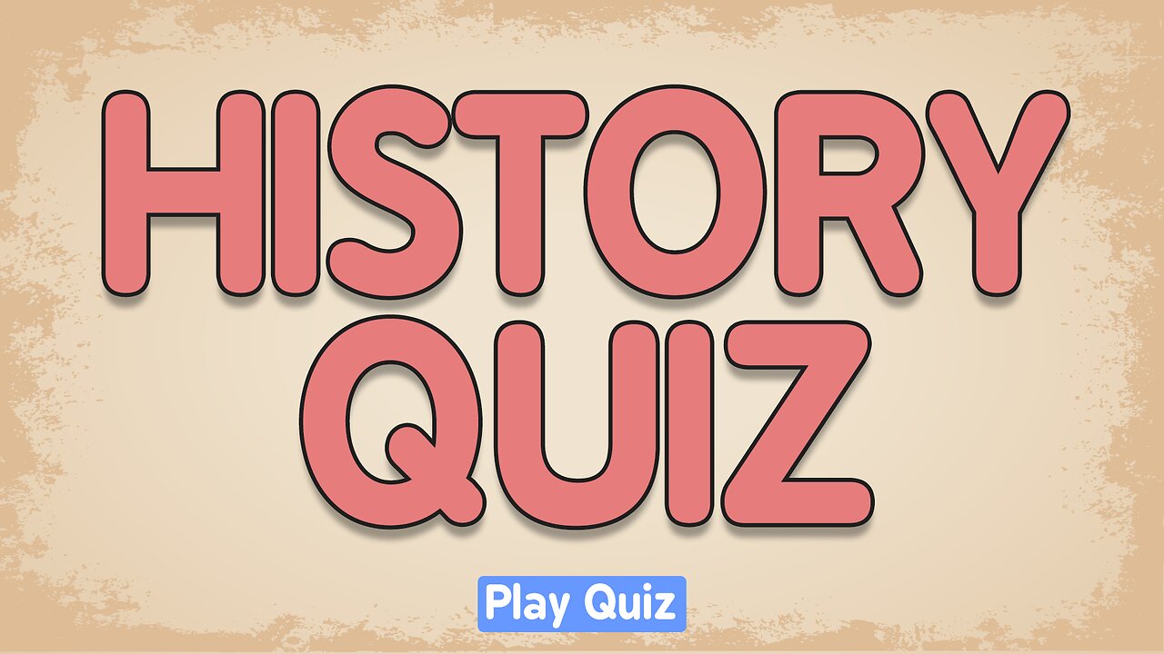History Quiz