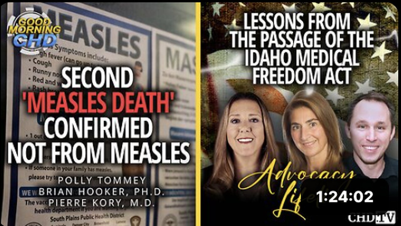 Polly Tommey Pierre Kory Ben Edwards Brian Hooker measles measles death outbreaks Seminole Lubbock Mennonites