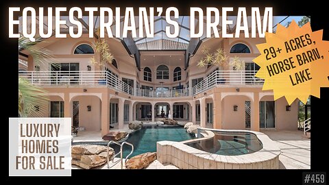 EQUESTRIAN'S DREAM! | 29+ ACRES, HORSE BARN, LAKE | North Fort Myers | LUXURY HOMES For Sale in SWFL