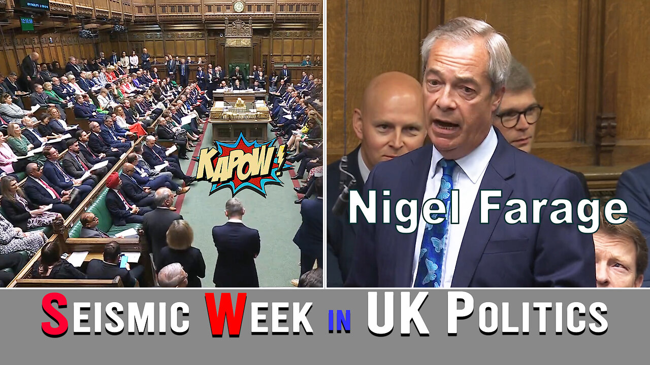 Seismic week in UK Politics | Nigel Farage wins epic victory in Runcorn by- election