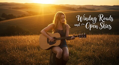 Winding Roads and Open Skies – Nostalgic Americana Folk-Rock | Soulful Female Vocals (Remake V4.5)