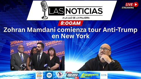 Zohran Mamdani comienza tour Anti-Trump en New York