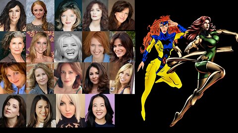 Animated Voice Comparison- Jean Grey/Phoenix (X-Men)