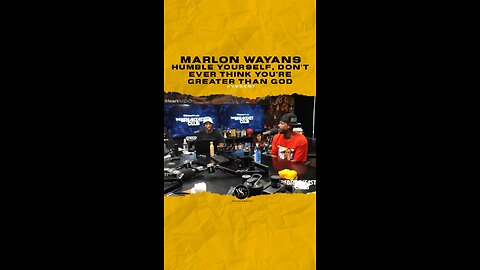 Humble yourself, Don’t ever think you’re greater than God