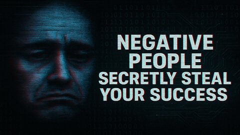 How Negative People Secretly Steal Your Success (And How to Stop Them)