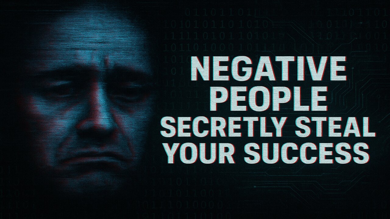 How Negative People Secretly Steal Your Success (And How to Stop Them)