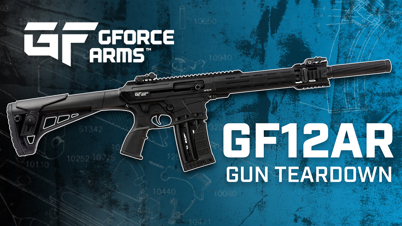 GForce Arms - GF12AR Semi-Auto Shotgun Teardown