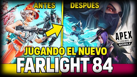 ✅JUGANDO AL NUEVO FARLIGHT 84 |✅ EL APEX LEGENDS MOBILE