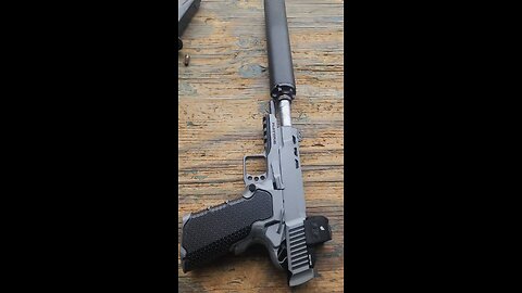 9mm Platypus with Griffin Armament Resistence 45 Suppressor