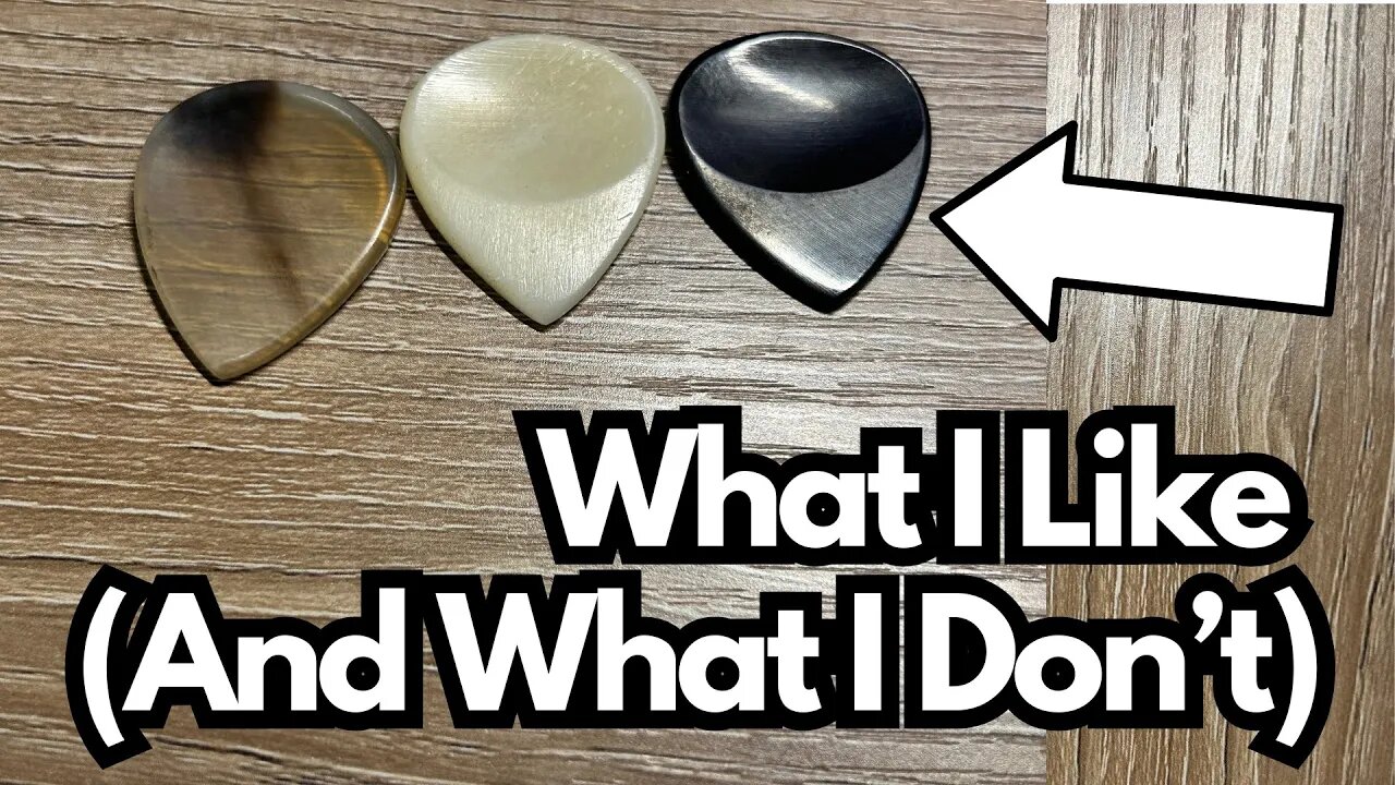 Horn Guitar Picks? - My Thoughts...