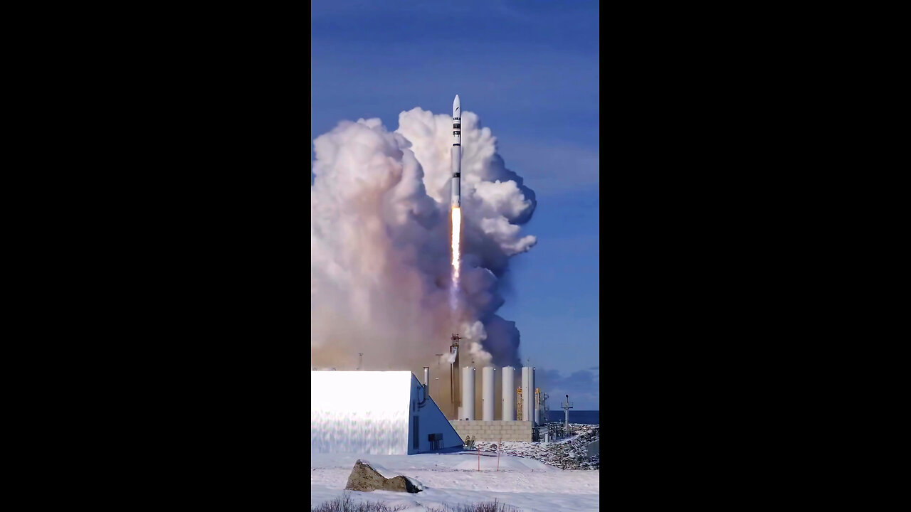 March 30, 2025: at the #Norwegian #spaceport of #Andoya, the first #launch of the #Spectrum #rocket.