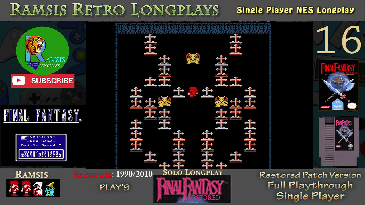 Final Fantasy Restored + (NES) | Ordeals and Class Change | Episode #16