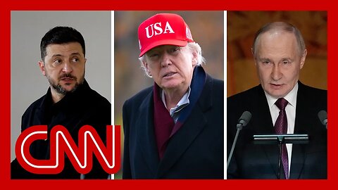 Trump: No meetings with Zelensky or Putin until war deal is final