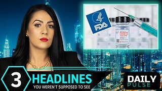 FDA's Shock mRNA Approval, Millions of Epstein Docs, ICE MASSIVE Pedo Bust | Daily Pulse Ep 64