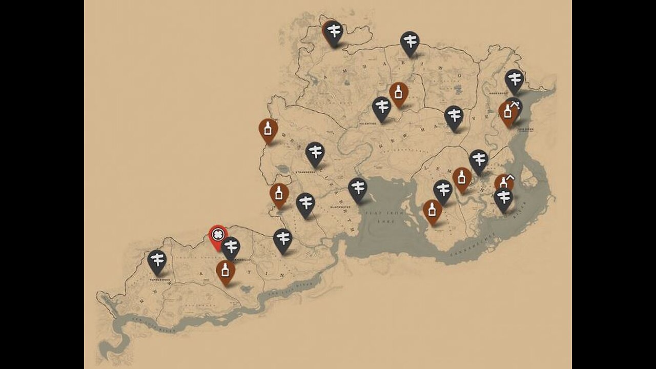 Ancient Arrowhead Location