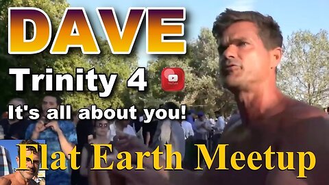 Flat Earth meetup London August 3rd, 2025 with Trinity 4! ✅