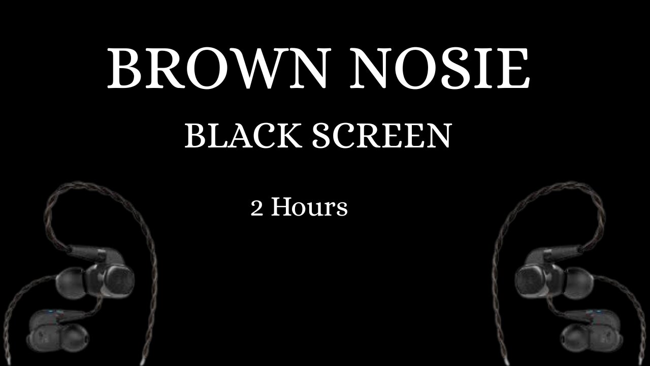 2 Hours Super Deep Brown Noise | Sleep, Study, Focus |