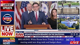BREAKING: White House hosts Trump–Zelenskyy meeting amid new drug raids and budget chaos #News