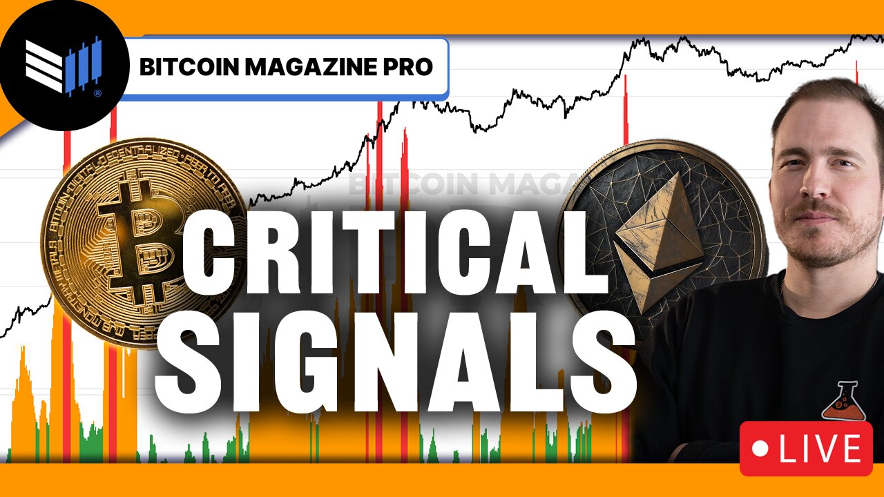 Critical Crypto Signals | Best Bitcoin Charts & Eth & Altcoins, Whats Next? w/ Bitcoin Magazine Pro